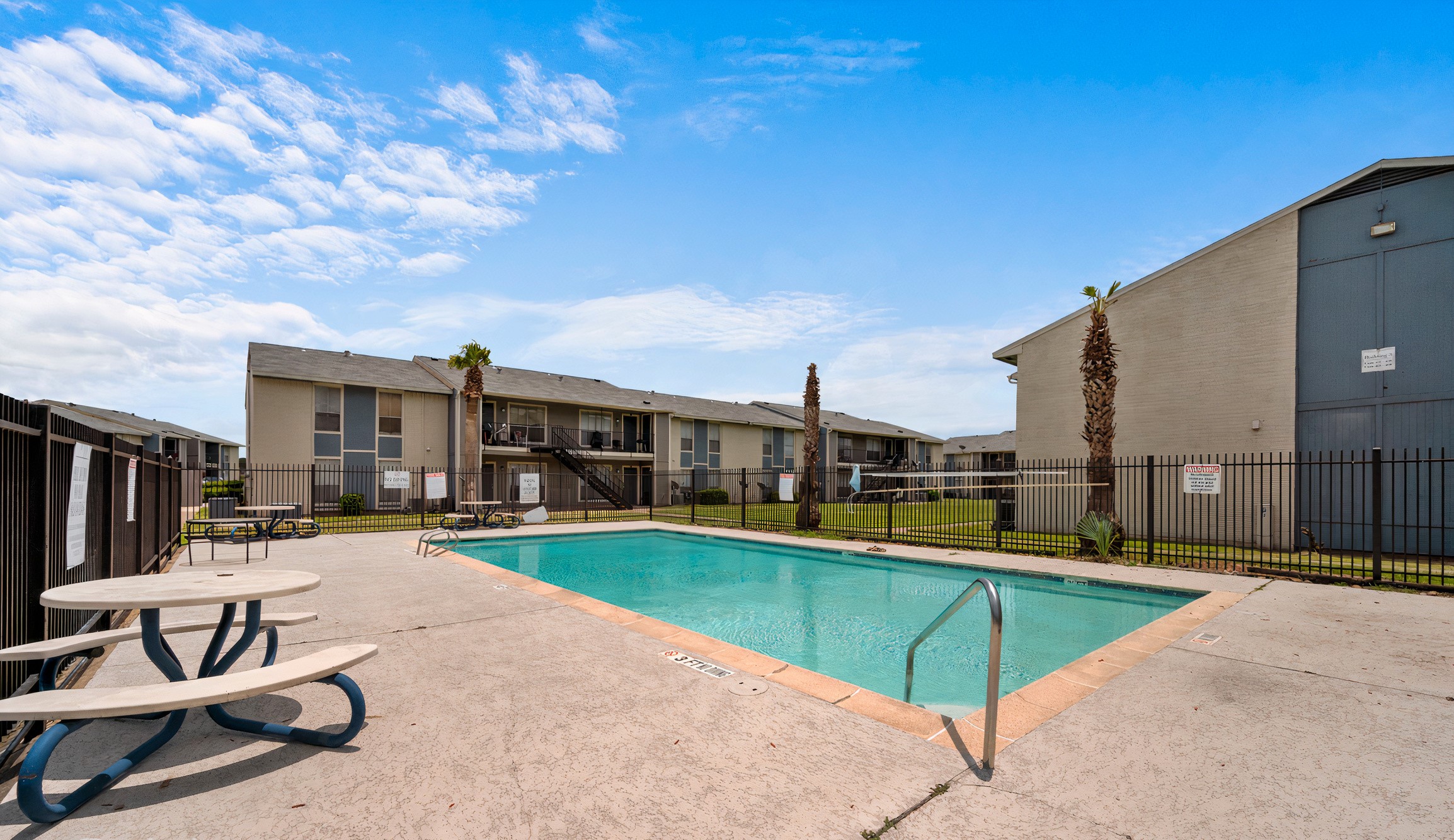 Swimming Pool with poolside Sundeck