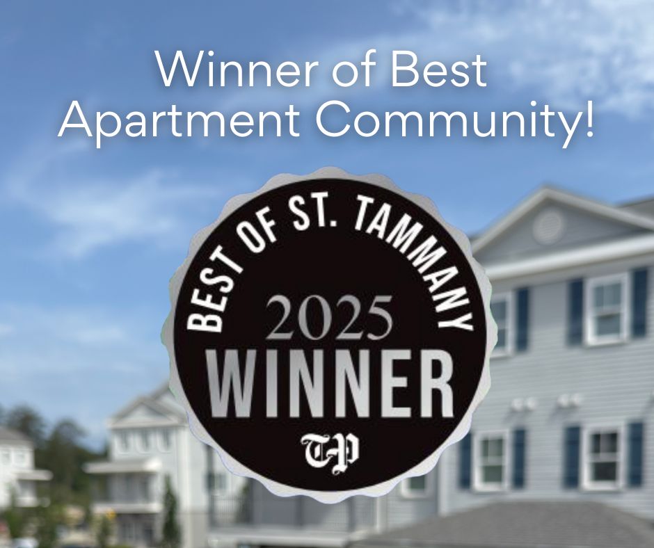Image for Winner of Best Apartment Community in St. Tammany Parish 2025