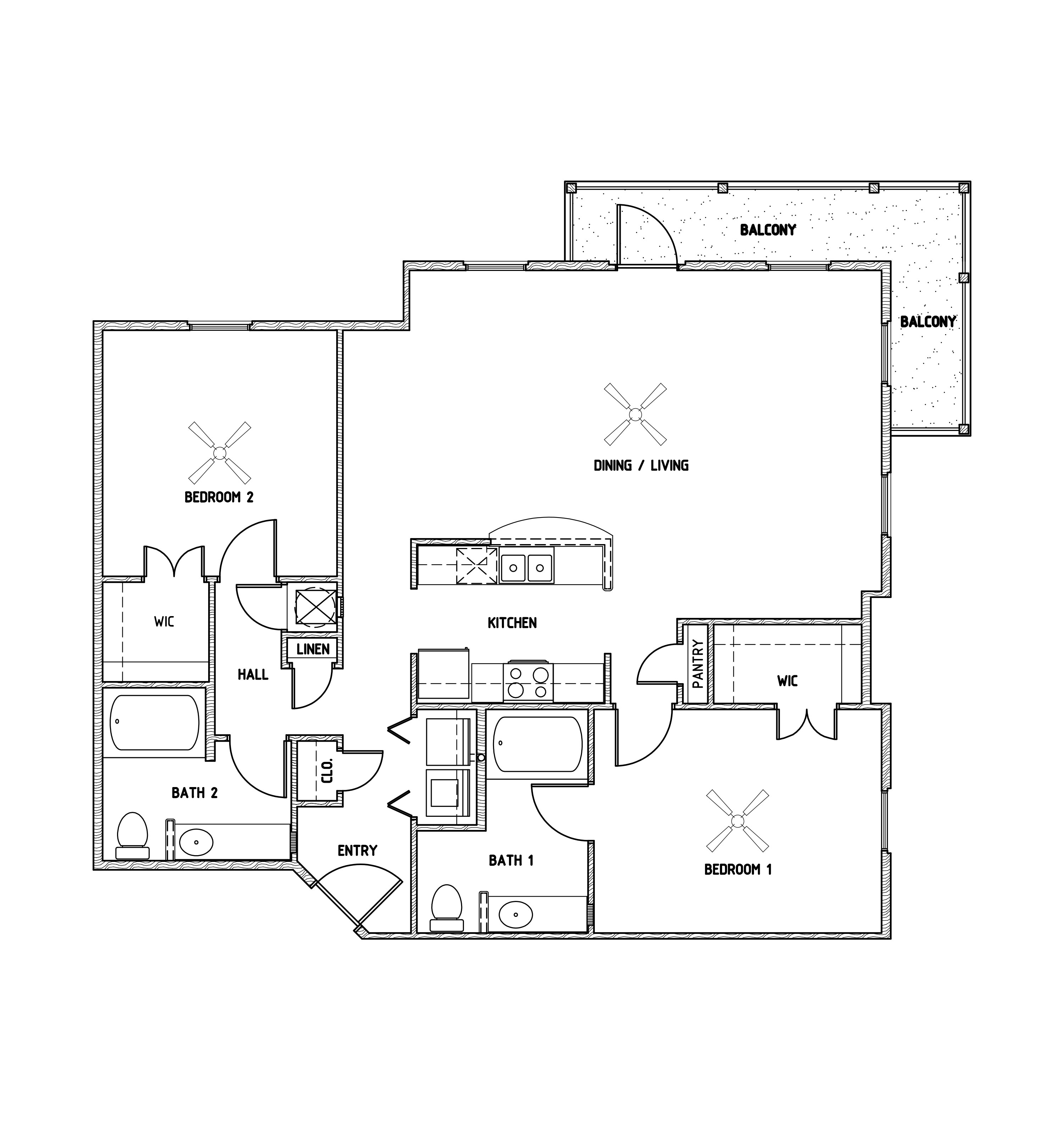 2 Beds 2 Baths Apartment for Rent in Covington , LA Elan at Terra Bella