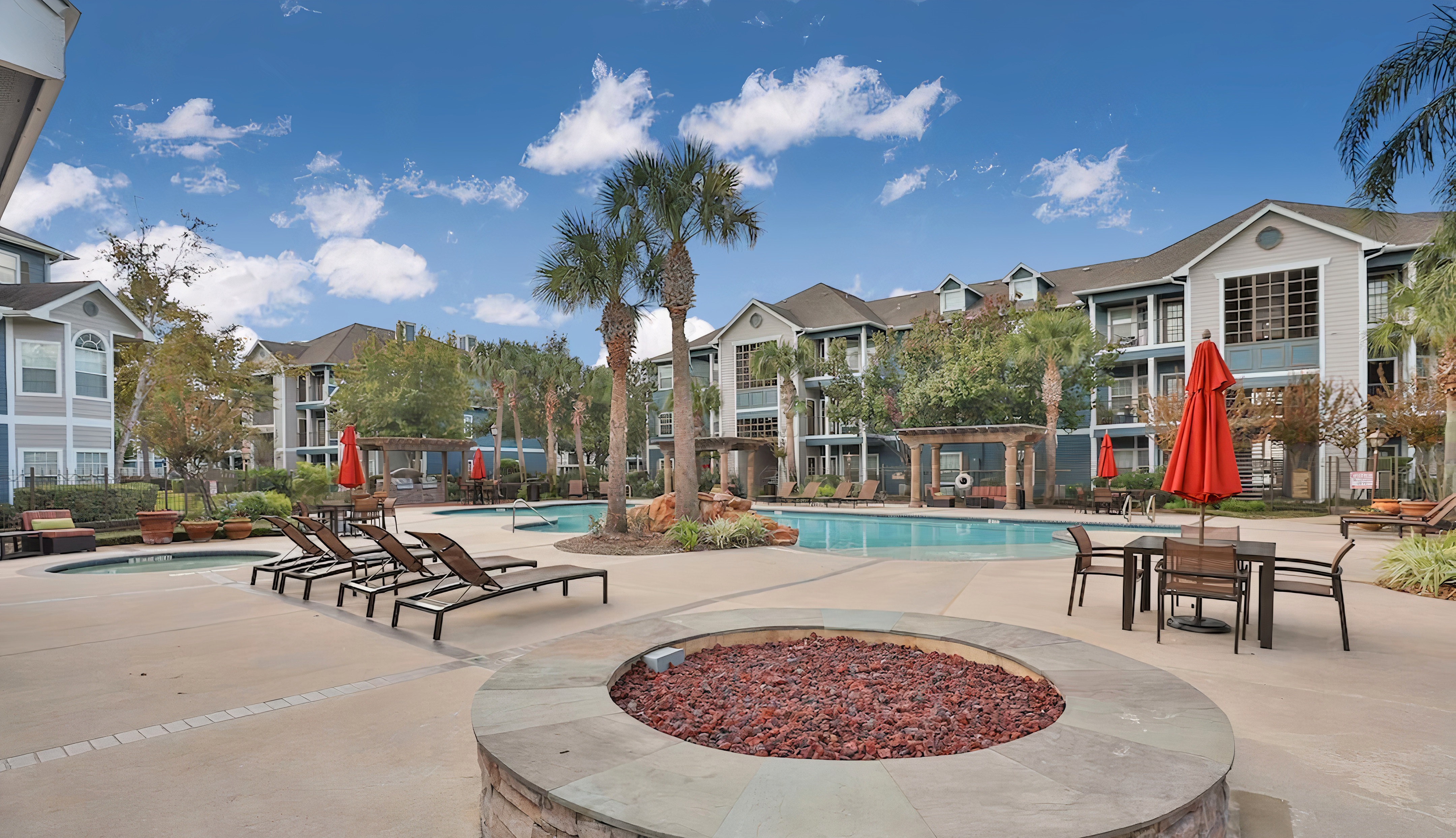 Fire Pit by the Pool