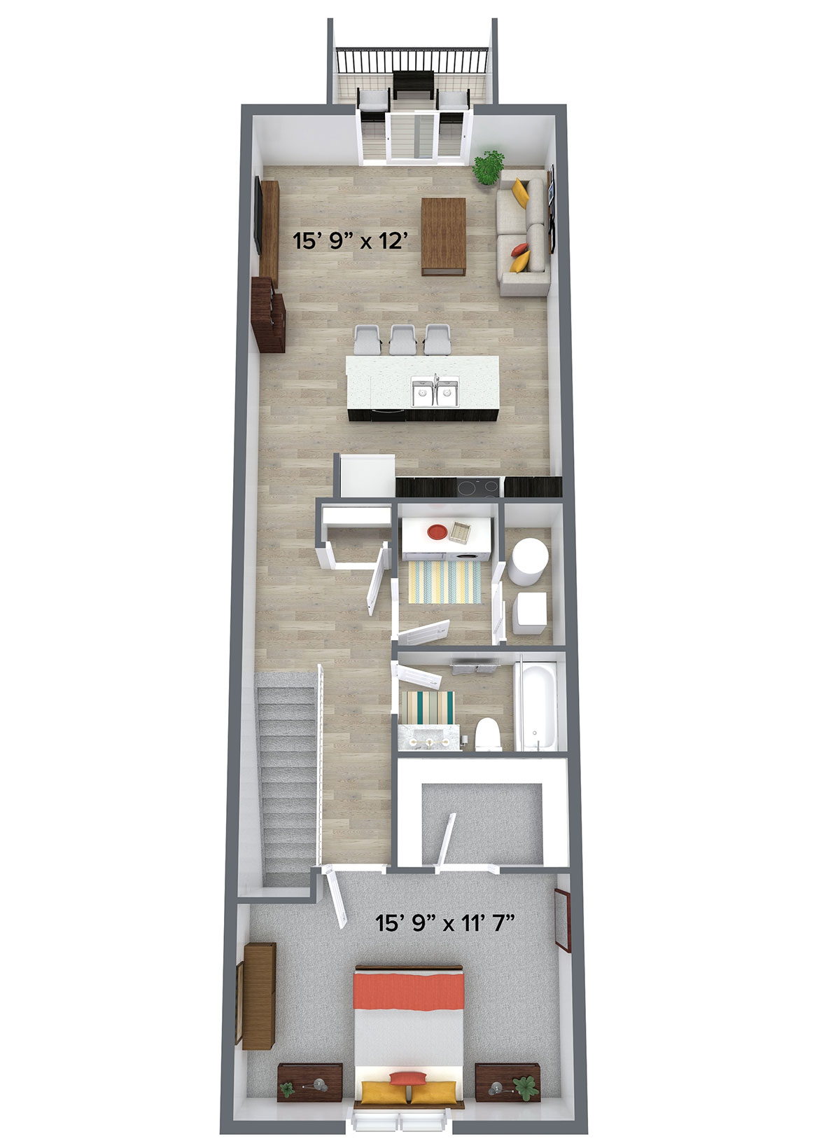 EVO Apartments - Floorplan - Rise