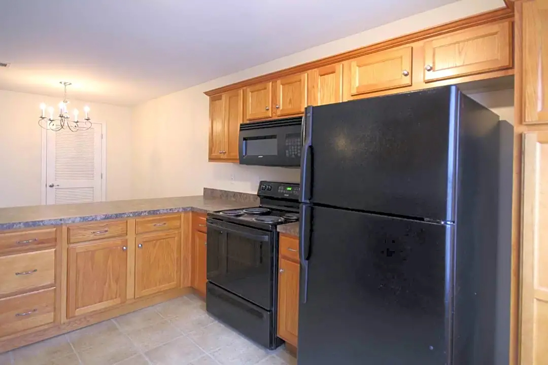 Fully Equipped Kitchen at Falcon Crest Apartments