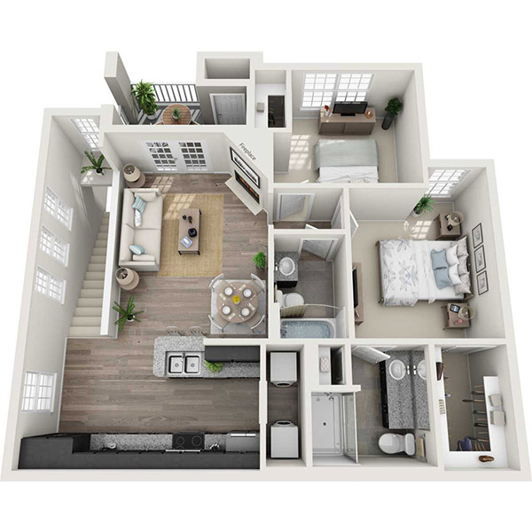 The Falls at Settlers Walk - Apartment 0802 -