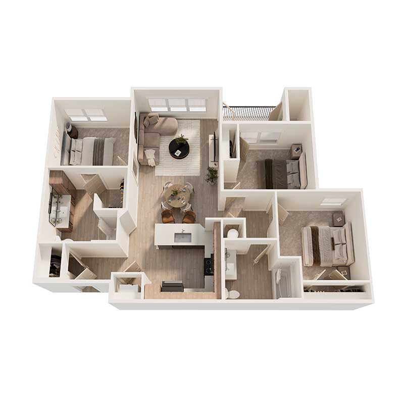 Image of 3 Bedrooms