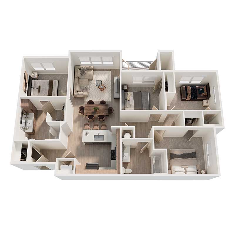 Image of 4 Bedrooms