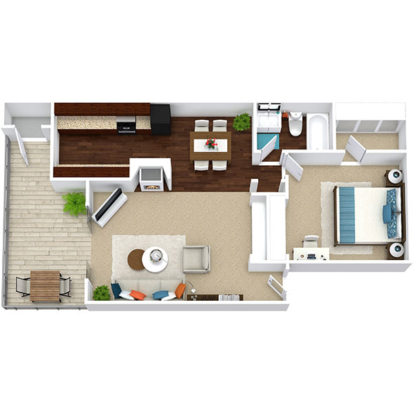 Flintridge Apartment Homes - Apartment 141