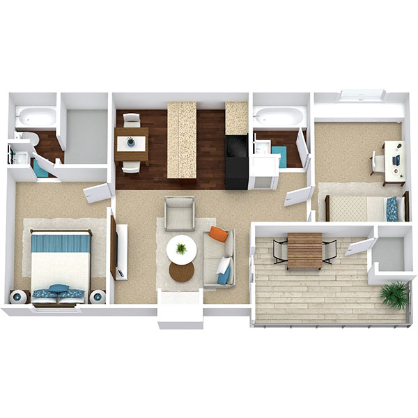 Flintridge Apartment Homes - Apartment 323