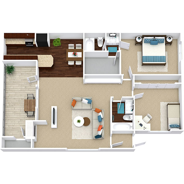 Flintridge Apartment Homes - Apartment 252