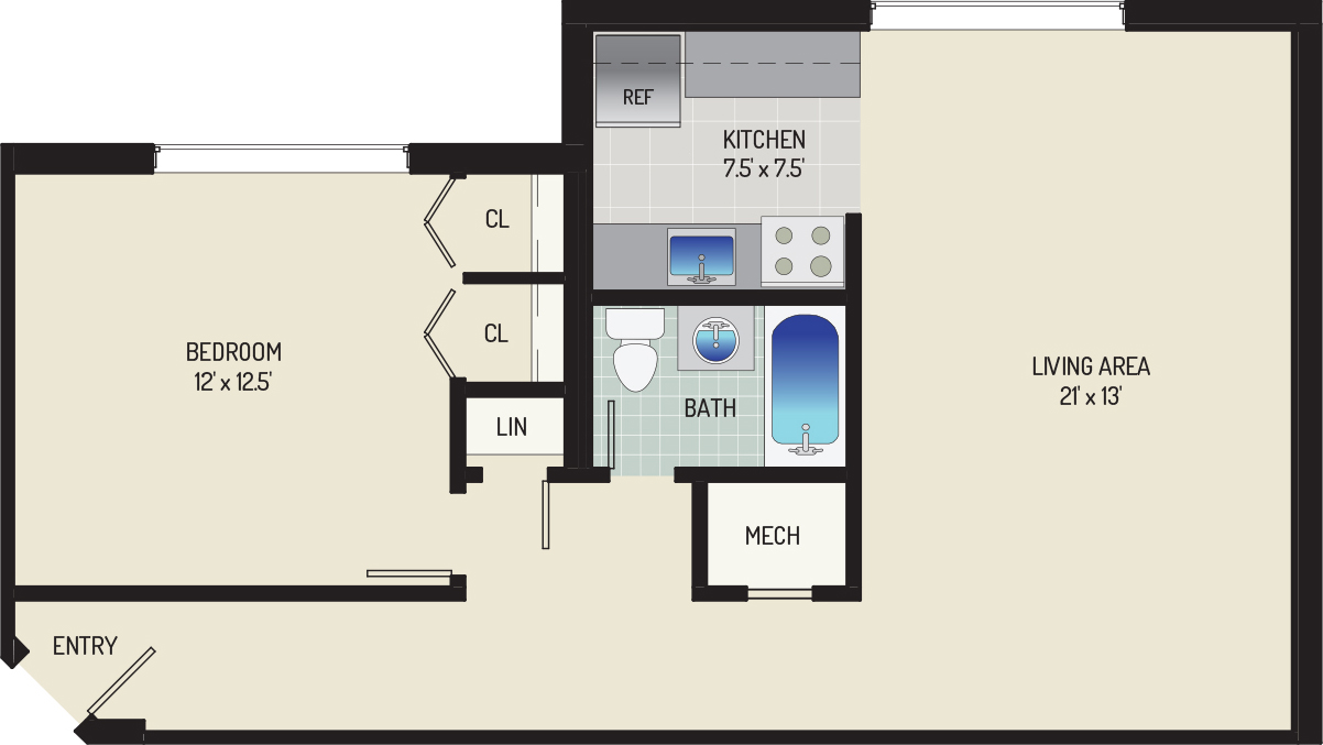 Flower Branch Apartments - Apartment 108668-T1-F -