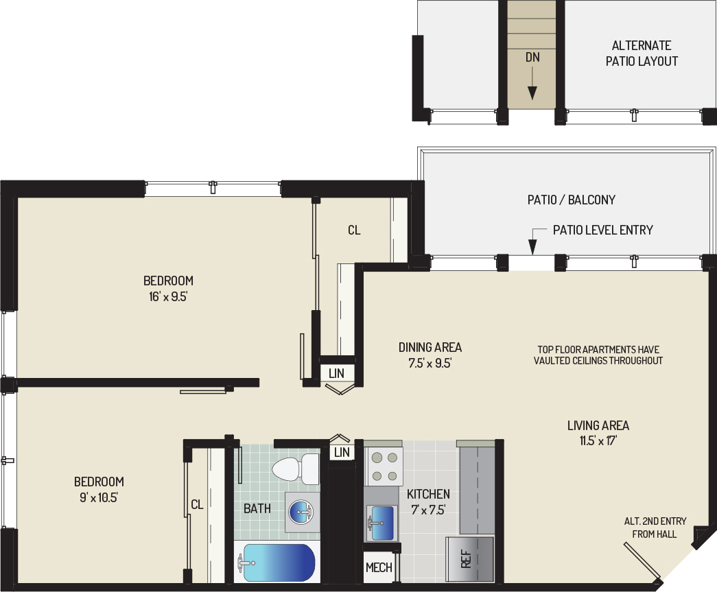 Flower Branch Apartments - Apartment 108666-T2-J2