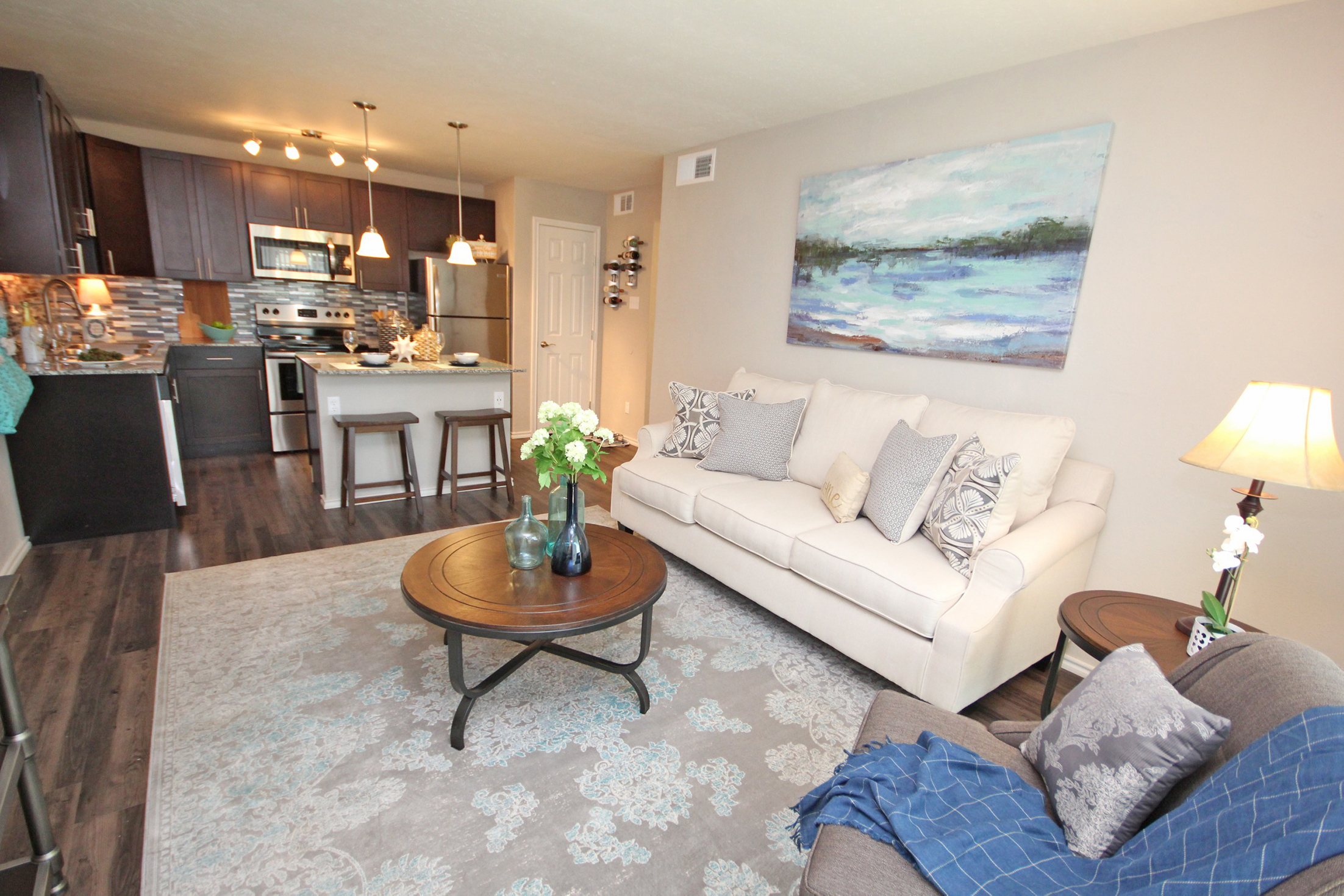 Living Area at North Star Apartment Homes
