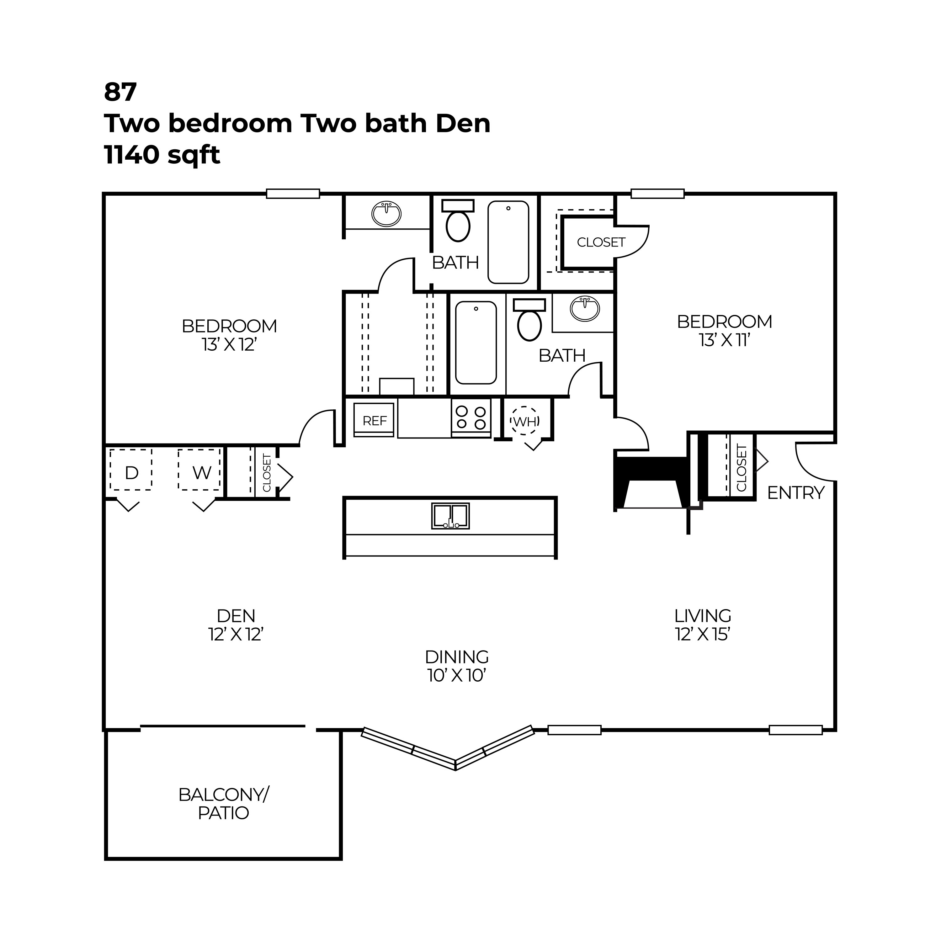 North Star Apartment Homes - Floorplan - B7