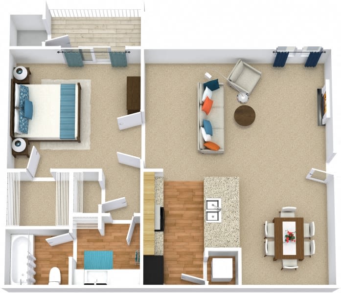 Forest Hills Apartments - Apartment B210