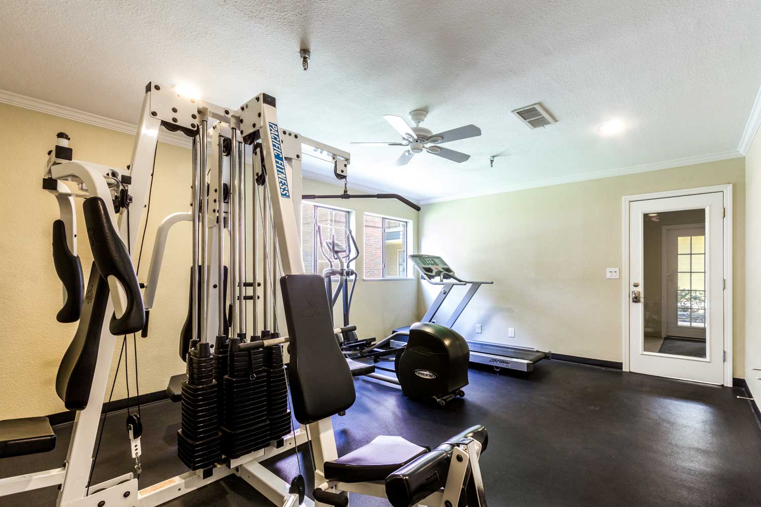 Strength Training Equipment at Forest Hills in Apartments Dallas, TX