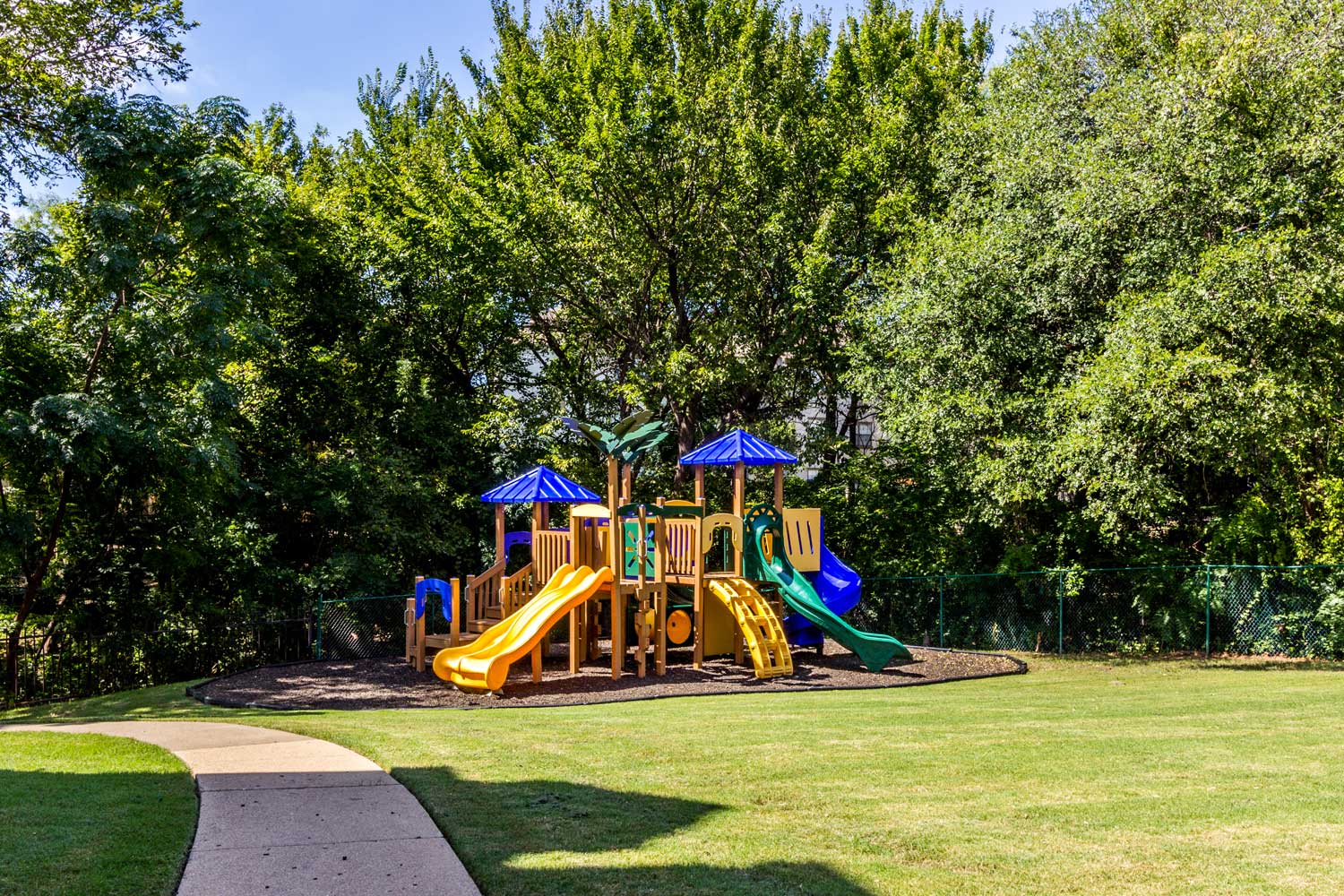 Children's Playground at Forest Hills Apartments in Dallas, TX