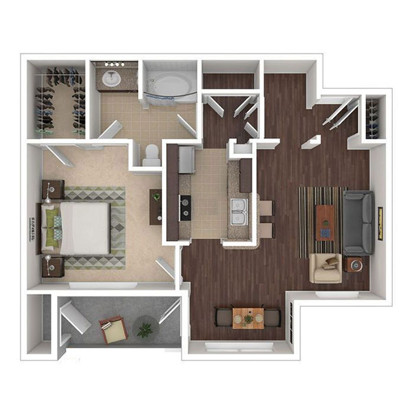 The Ranch at Fossil Creek - Floorplan - A2