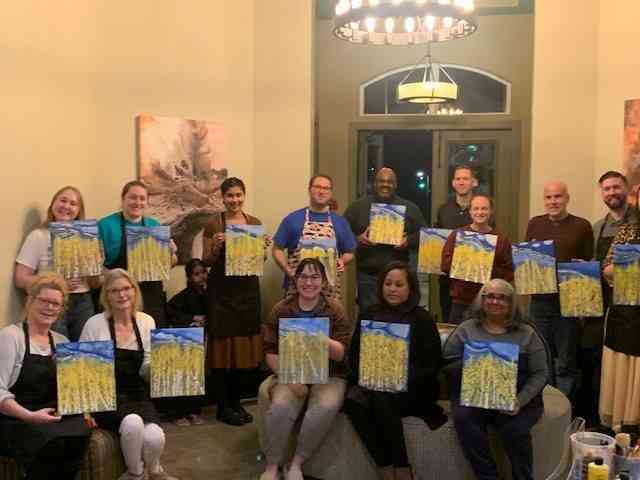 Paint night at The Reserve Cover Photo