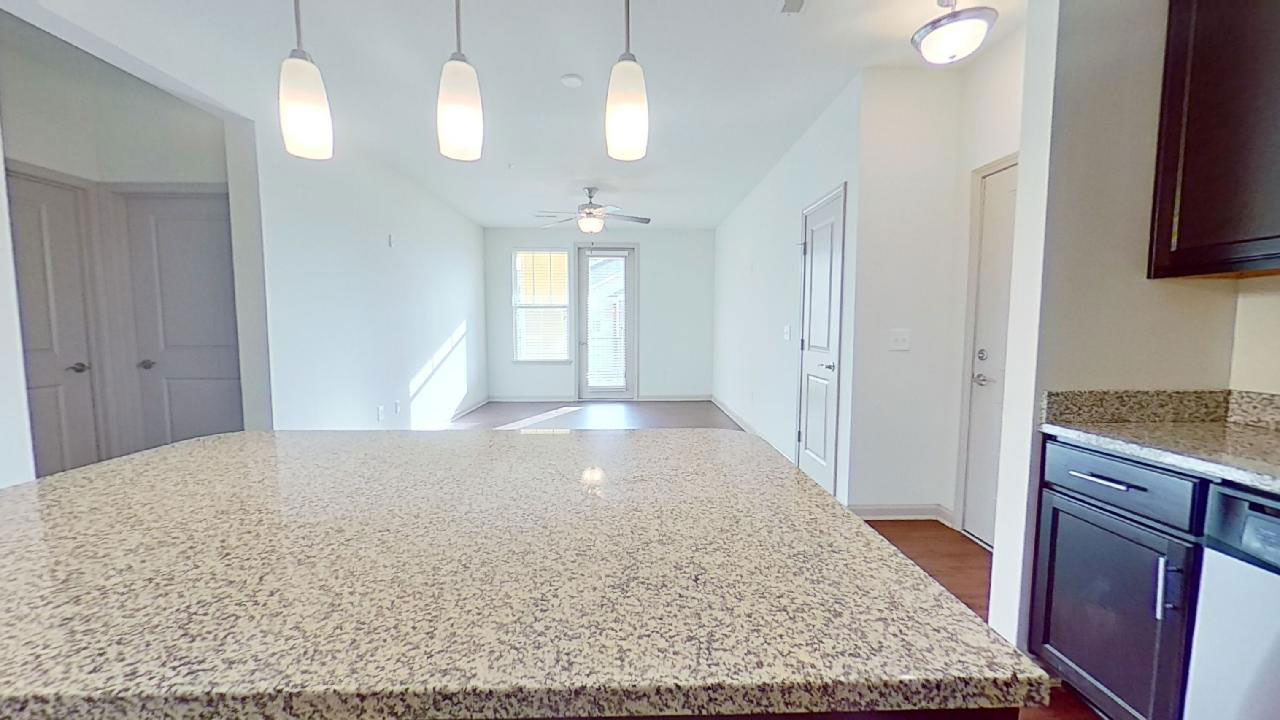Granite Countertop at the Reserve at Fountainview Apartments in Saint Charles, MO