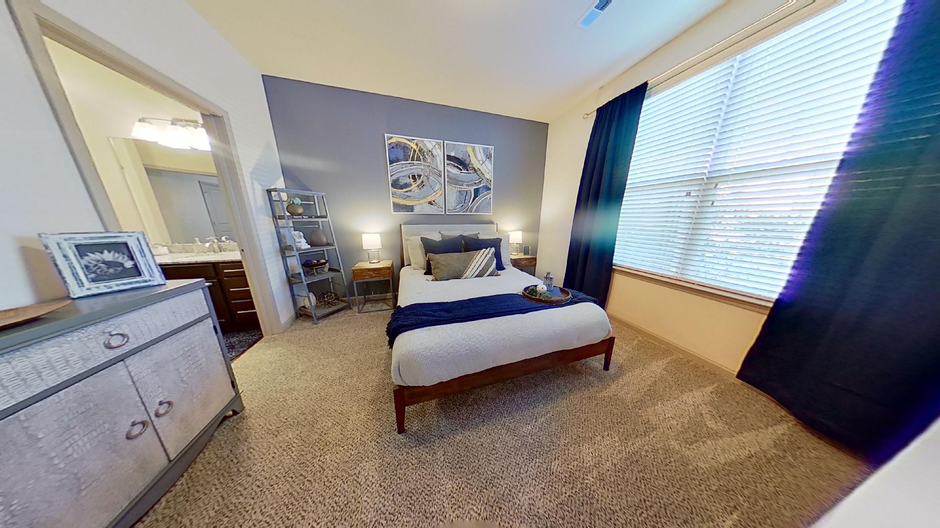 Spacious Bedrooms at The Reserve at Fountainview Apartments in Saint Charles, MO