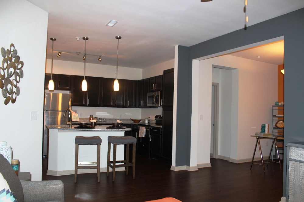 In-Kitchen Dining Space at the Reserve at Fountainview Apartments in Saint Charles, MO