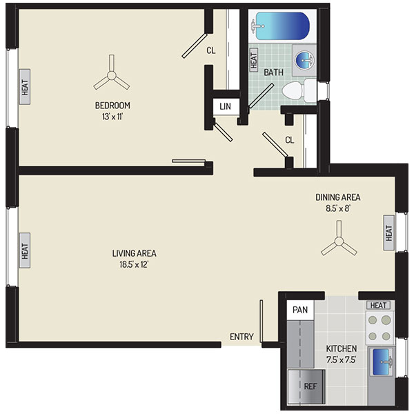 Goodacre & Pine Ridge Apartments - Apartment 598613-002-B1