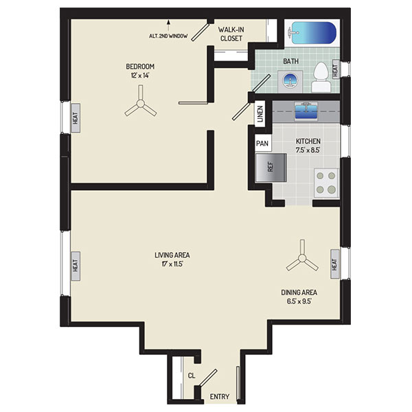 Goodacre & Pine Ridge Apartments - Apartment 598520-202-A2