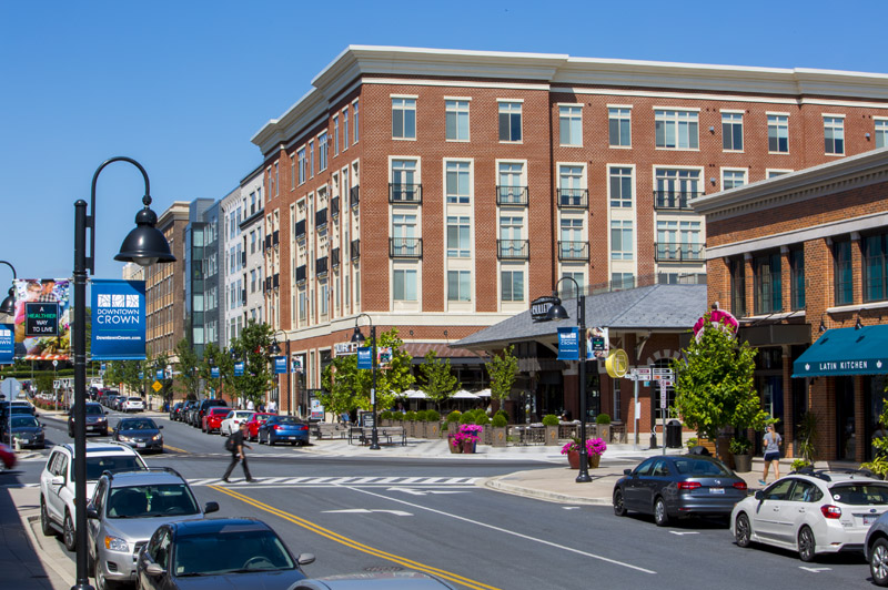 Downtown Crown is 5 minutes from Governor Square Apartments in Gaithersburg, MD