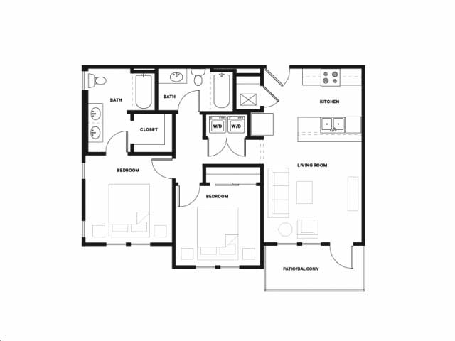 Grant Park - Floorplan - The Jasper - ADA