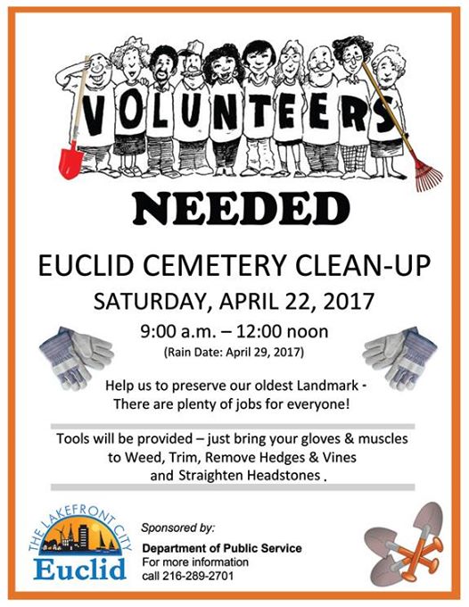 Euclid Cemetery Clean-Up Cover Photo