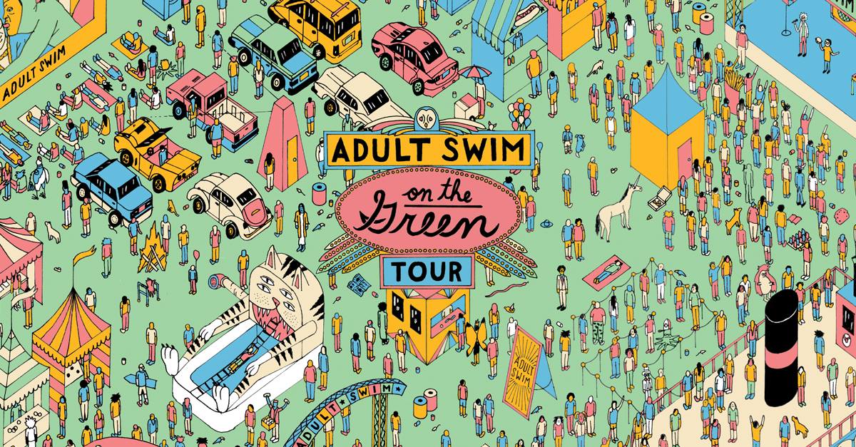 Adult Swim On The Green: Cleveland Hosted by Adult Swim Cover Photo
