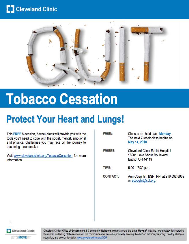 Tobacco Cessation Cleveland Clinic Cover Photo