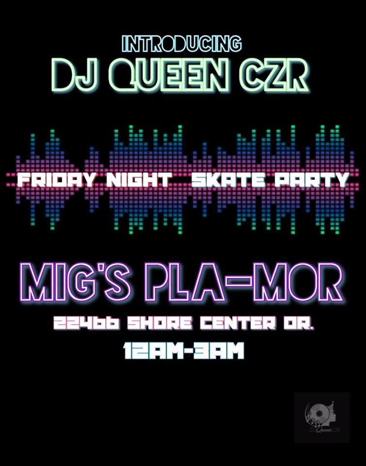 18+ Adult Skate Night Hosted by Djqueenczr Cover Photo