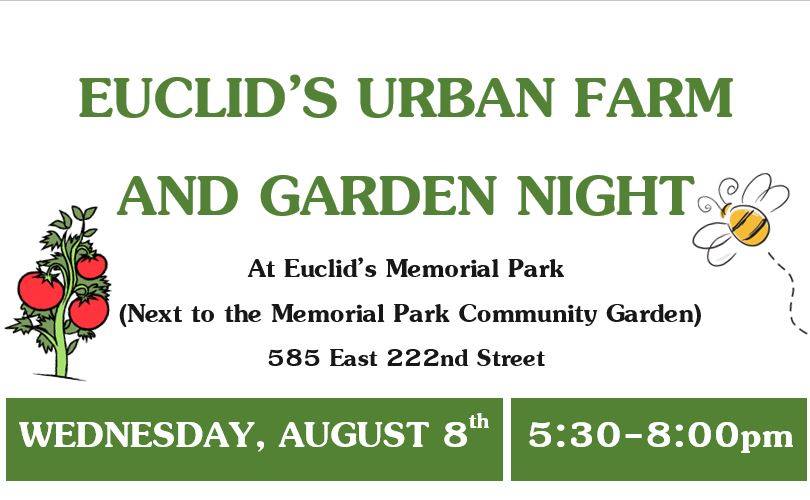 Euclid's Urban Farm and Garden Night Cover Photo
