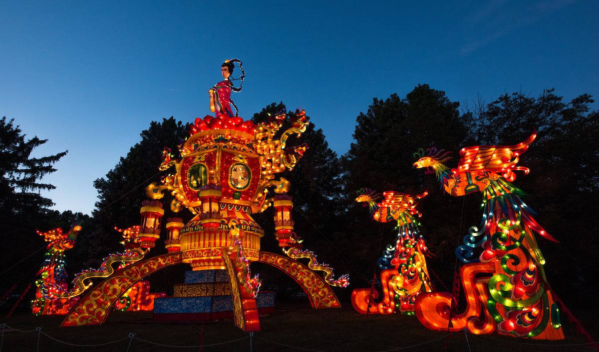 Asian Lantern Festival at the Cleveland Metroparks Zoo Cover Photo