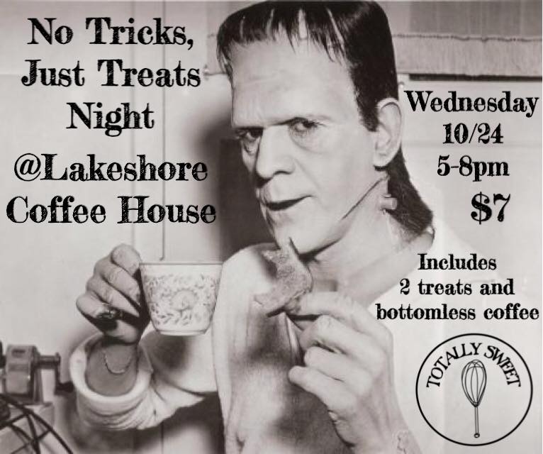 No tricks, Just Treats Night at Lake Shore Coffee House Cover Photo