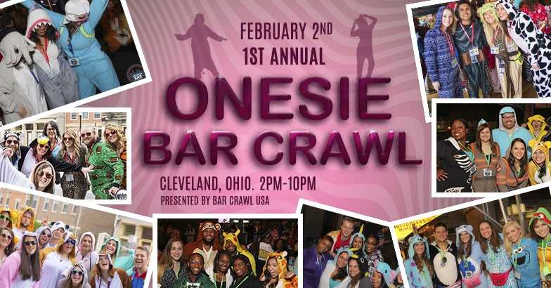 The Onesie Bar Crawl: Cleveland Cover Photo