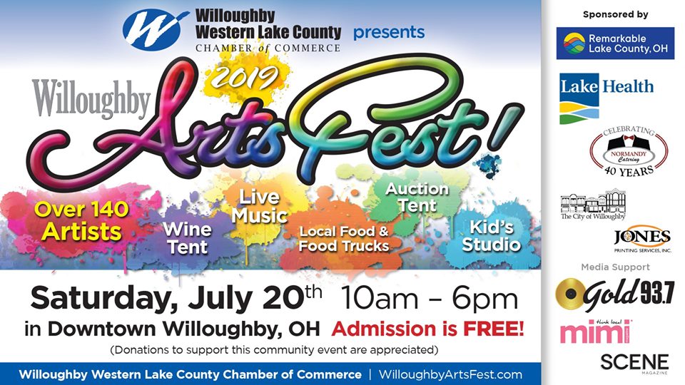 Willoughby ArtsFest 2019 Cover Photo