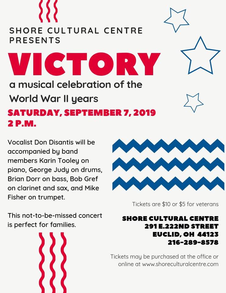 Victory: A Musical Celebration of the WWll years, and more! Cover Photo