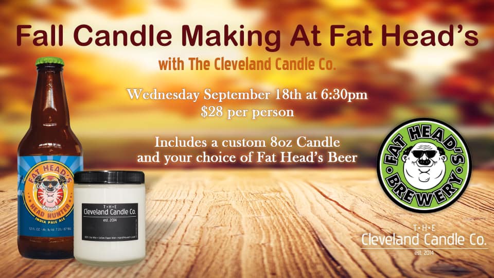 Fall Candle Making at Fat Head’s Brewery Cover Photo