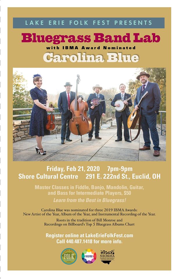 Bluegrass Band Lab with Carolina Blue Cover Photo
