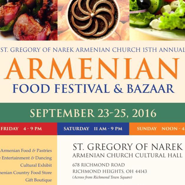 Armenian Food Festival and Bazaar Cover Photo