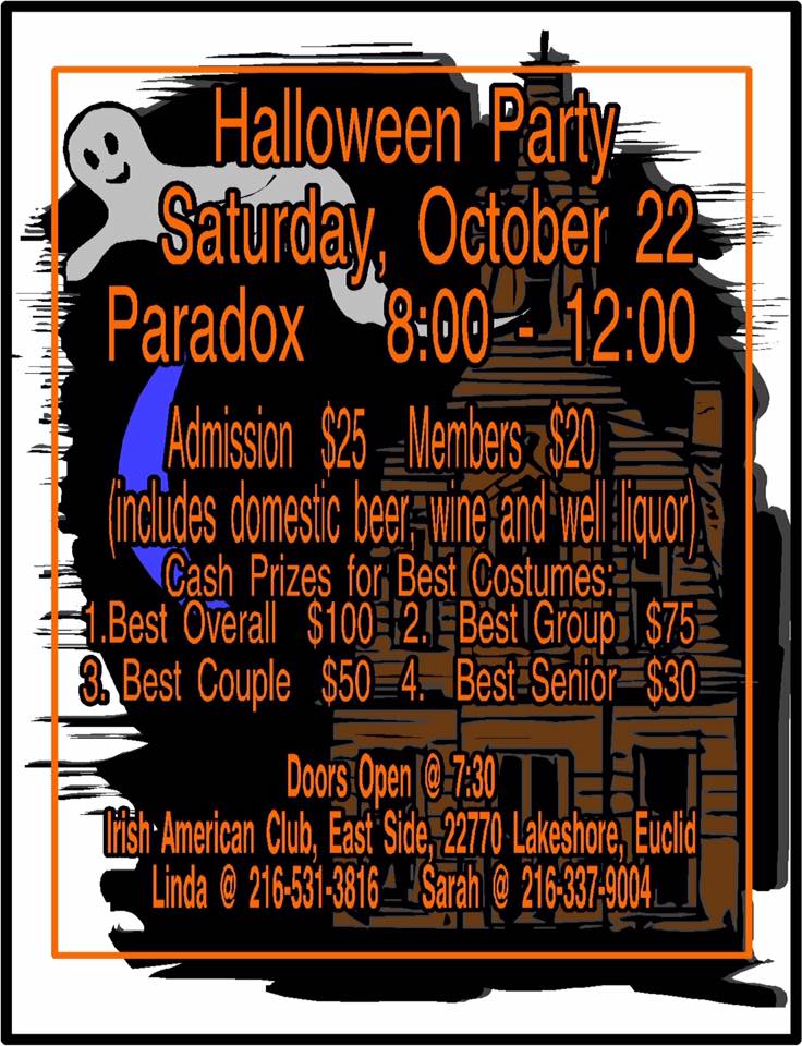 IACES Adult Halloween Party with Paradox! Cover Photo