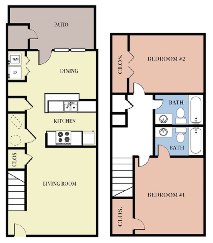 Floorplan - 2 Bedroom - B image