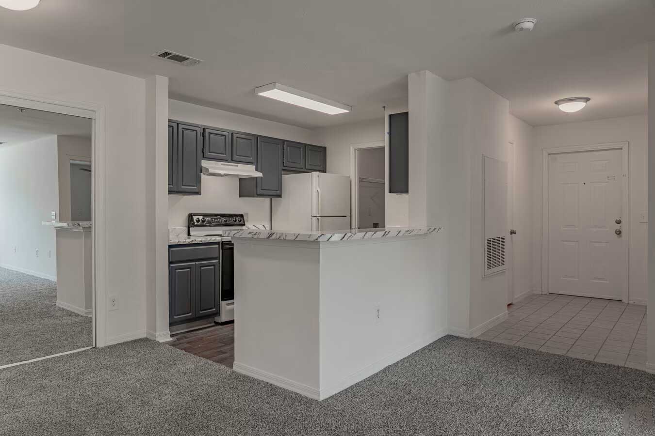 Floor plan layout for One Bedroom