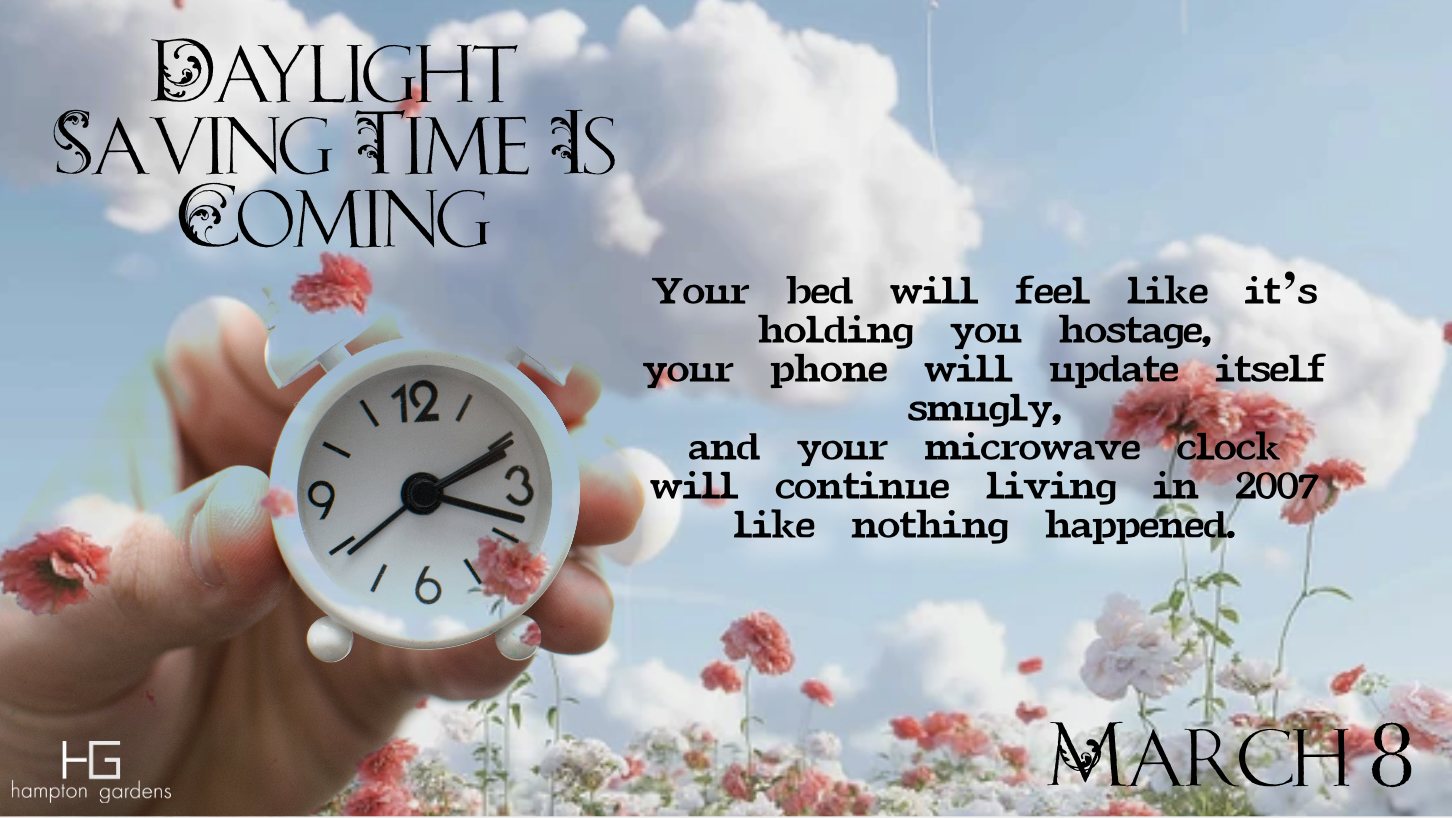 Image for Daylight Saving Time Is Coming