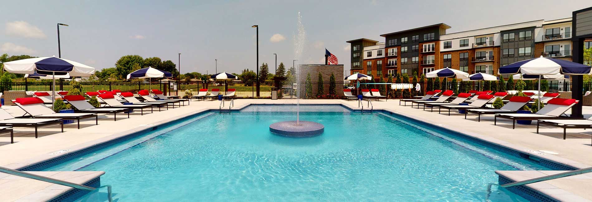 Hanover Park with Sparkling Swimming Pool