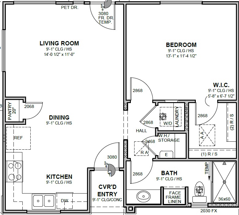 Informative Picture of One Bedroom