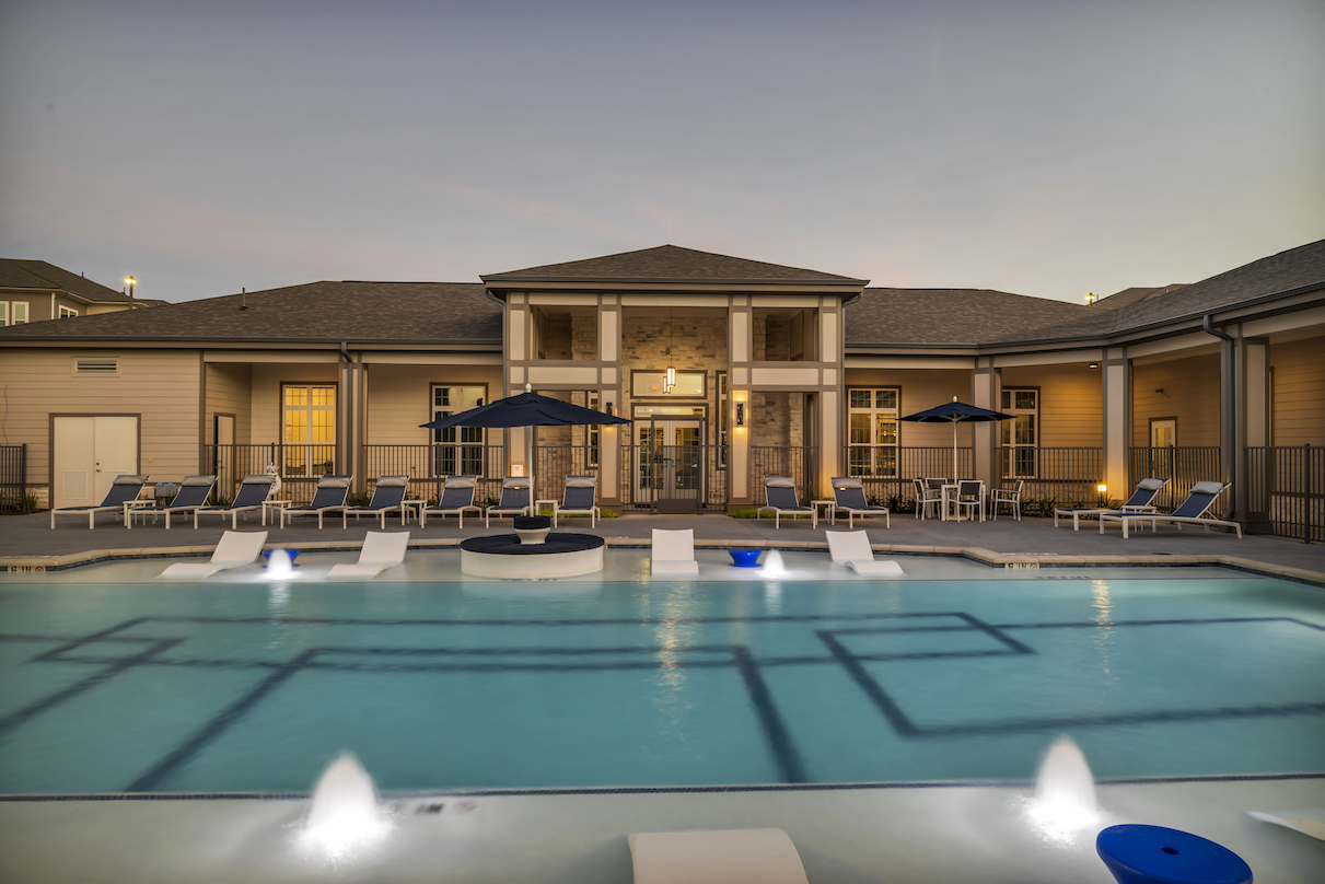 Resort-Inspired Pool At Haven At Bellaire Apartments In Richmond, TX 