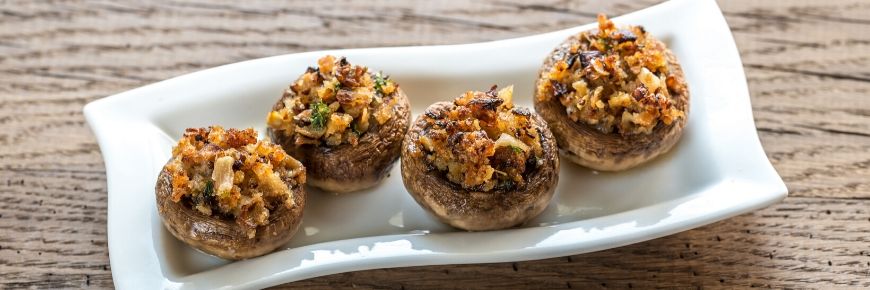 This Stuffed Mushroom Recipe, Made with Spinach, Bacon, and Cheese, Is an Absolute Must-Try Cover Photo