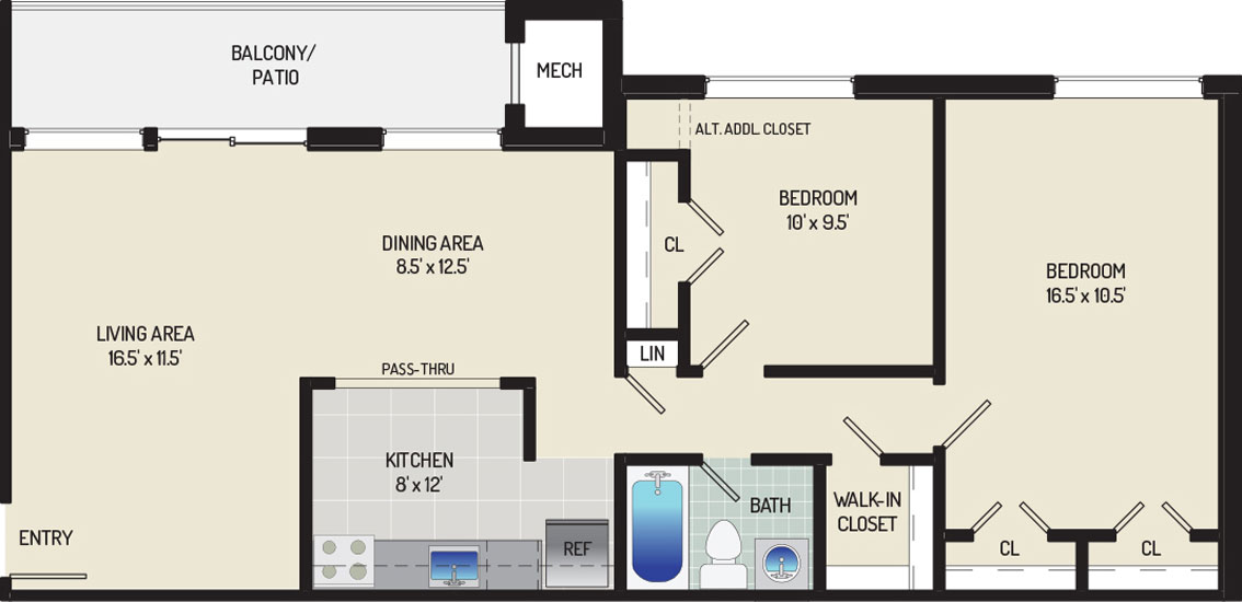 Heritage Square Apartments - Apartment 337735-301-E1